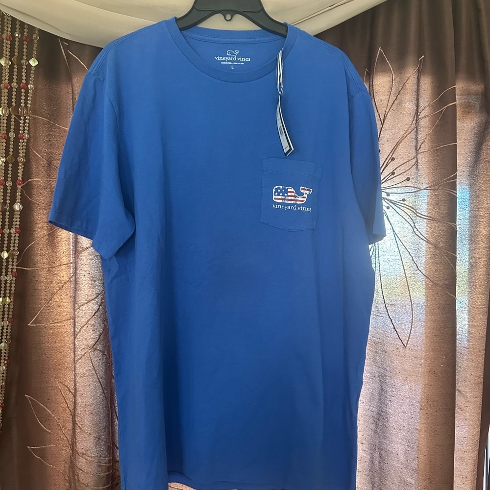 Vineyard Vines Blue Short Sleeve Tee